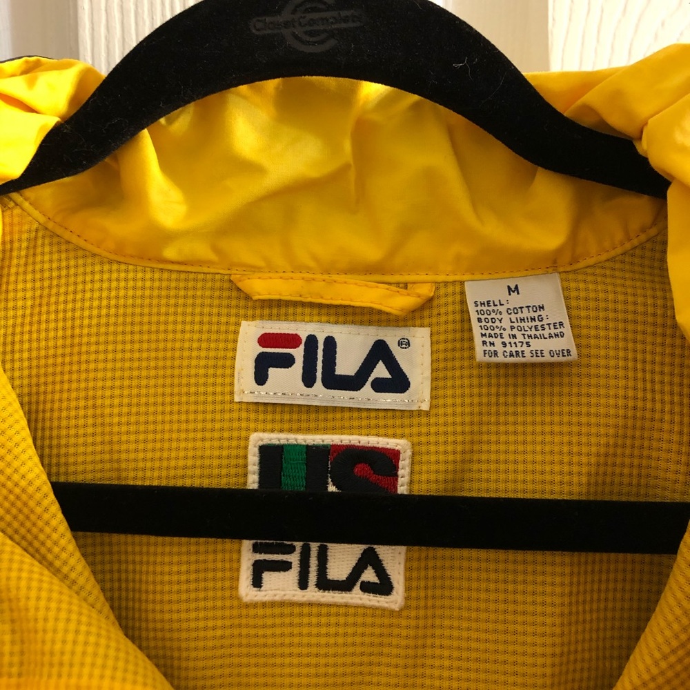 FILA pullover rain jacket! - Picture 2 of 4